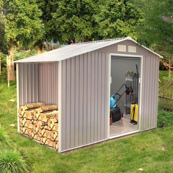 Concept Usine - Ventoux 6.53 M² : Abri De Jardin Avec Abri encequiconcerne Montage Abri De Jardin Foresta