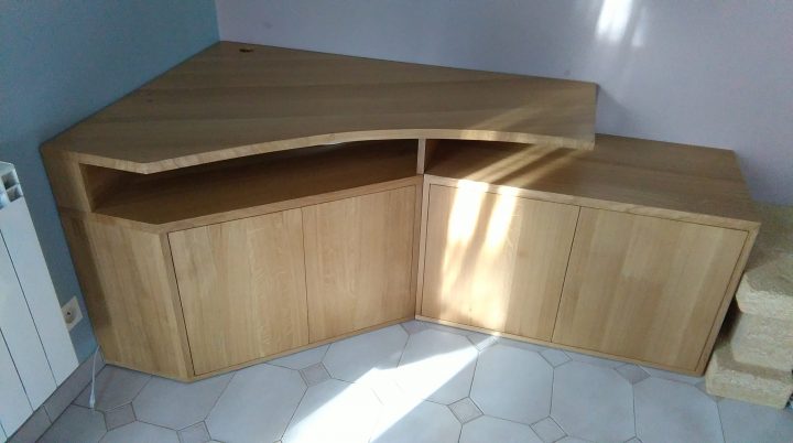 Conception Et Fabrication D’un Meuble Tv D’angle Sur à Meuble Télé D Angle Conception Et Fabrication D’un Meuble Tv D’angle Sur à Meuble Télé D Angle