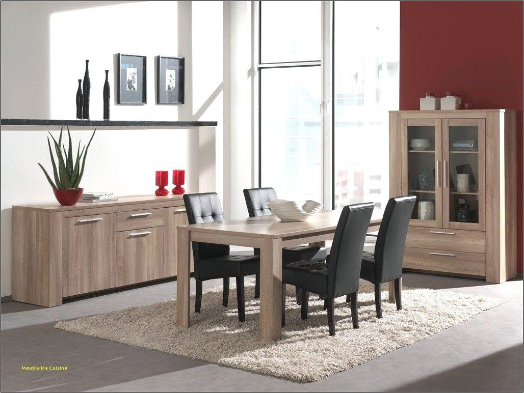 Conforama Meuble Bahut Salle A Manger Couleur Chene En 2020 dedans