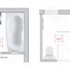 Conseils D'architecte : 4 Plans De Salle De Bains Carrée tout Aménagement Salle De Bain 6M2