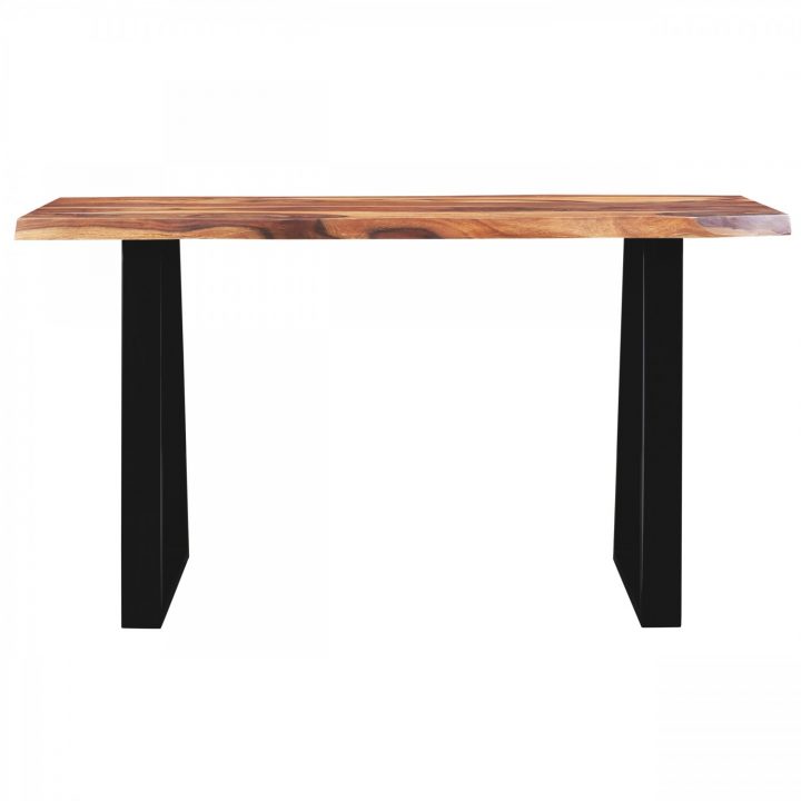 Console Dev Bois Et Pieds En Métal 140 Cm – Tables – Salle À serapportantà Table Salle A Manger 140 Cm