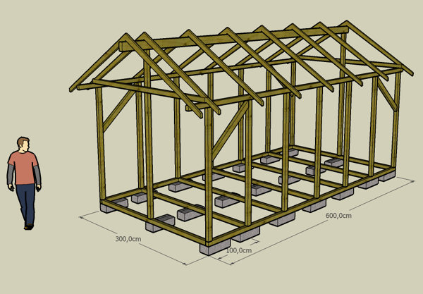 Construire Maisonnette Bois – Maison Parallele encequiconcerne Construire Une Cabane De Jardin