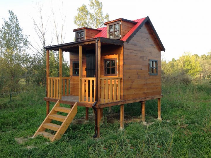 Construire Soi-Même Une Cabane D'Enfant Sur Pilotis serapportantà Construire Une Cabane De Jardin Construire Soi-Même Une Cabane D'Enfant Sur Pilotis serapportantà Construire Une Cabane De Jardin