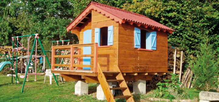 Construire Soi-Même Une Cabane Pour Ses Enfants avec Construire Une Cabane De Jardin