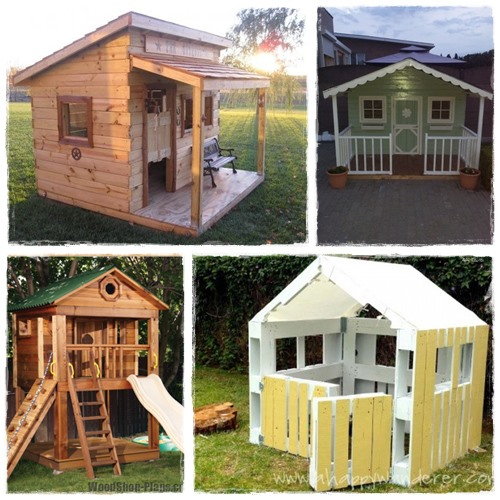 Construire Une Cabane Pour Les Enfants | La Cour Des Petits destiné Cabane De Jardin Enfant Pas Cher