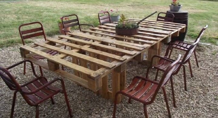 Construire Une Table De Jardin En Bois Decoration 100 encequiconcerne Construire Table Jardin