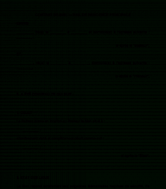 Contrat De Bail Maison Région Wallonne | Ventana Blog concernant Modele Bail Location Gratuit Word