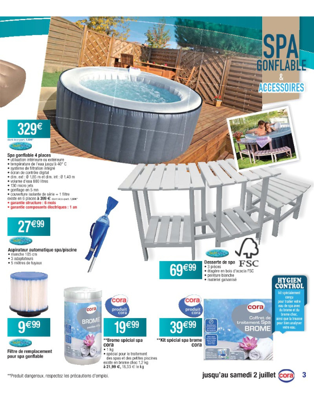 Cora – Spa Et Piscine | Cataloguespromo destiné Promo Piscine Bois Cora