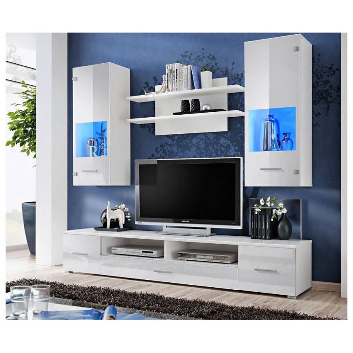 Corte Tv Storage Combination, White, Tv Storage dedans Meubles Tv But