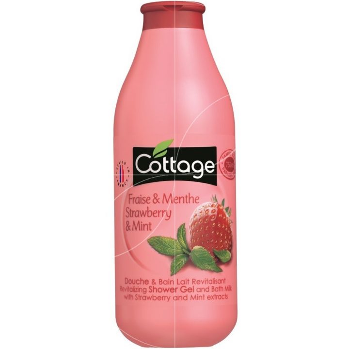 Cottage – Douche Et Bain Lait Revitalisant À La Fraise & Menthe – 750Ml intérieur Gel Douche Cottage Prix Cottage – Douche Et Bain Lait Revitalisant À La Fraise & Menthe – 750Ml intérieur Gel Douche Cottage Prix