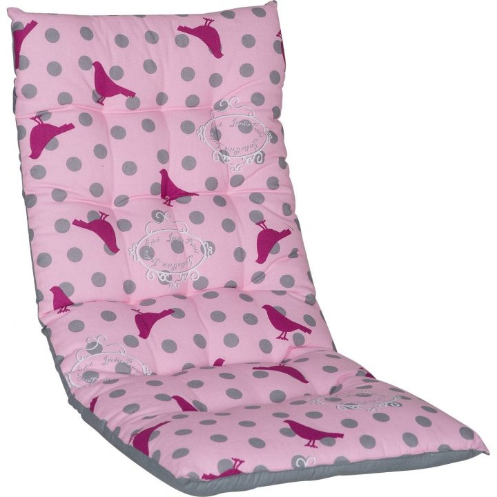 Coussin D'Assise Et Dossier Chaise Ou De Fauteuil Rose intérieur Coussin Pour Fauteuil De Jardin Haut Dossier