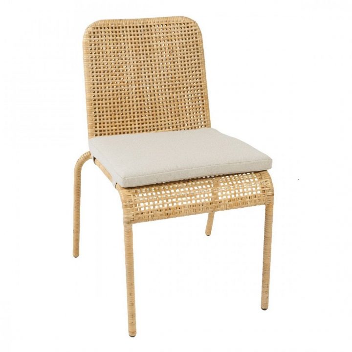 Coussin Pour Chaise En Rotin Trinidad – Coussin Chaise Rotin avec Coussin Pour Chaise De Salle A Manger