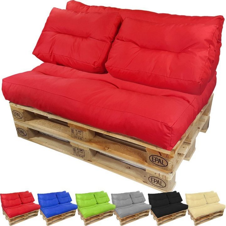 Coussins Pour Palette Europe Lounge De Proheim tout Canapé Palette Dossier Incliné Tuto