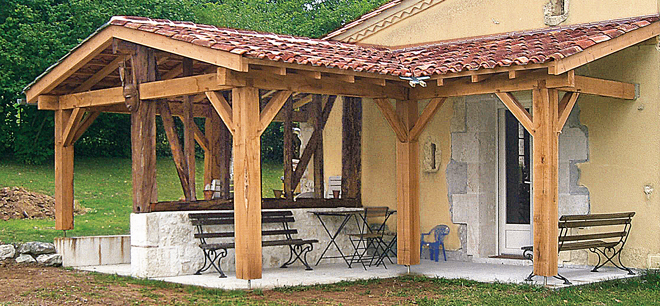 Couvrir Sa Terrasse À L'Ancienne encequiconcerne Couvrir Une Terrasse