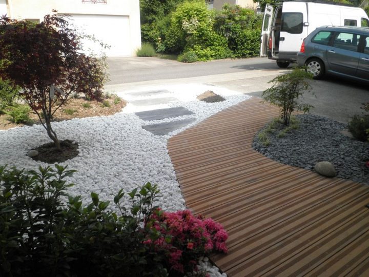 Création De Jardin | Arborescence Paysage | Jardin Mineral intérieur Exemple D Aménagement De Jardin