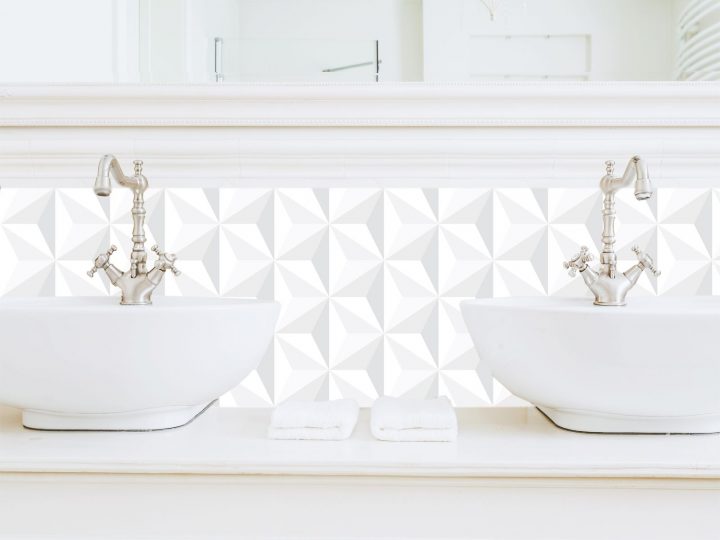 Crédence Origami | Credence Adhesive, Crédence, Credence serapportantà Credence Salle De Bain Autocollante