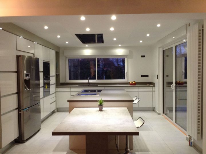 Cuisine Sensations Réalisée Par Le Magasin De Cuisines avec Magasin Salle De Bain Toulouse