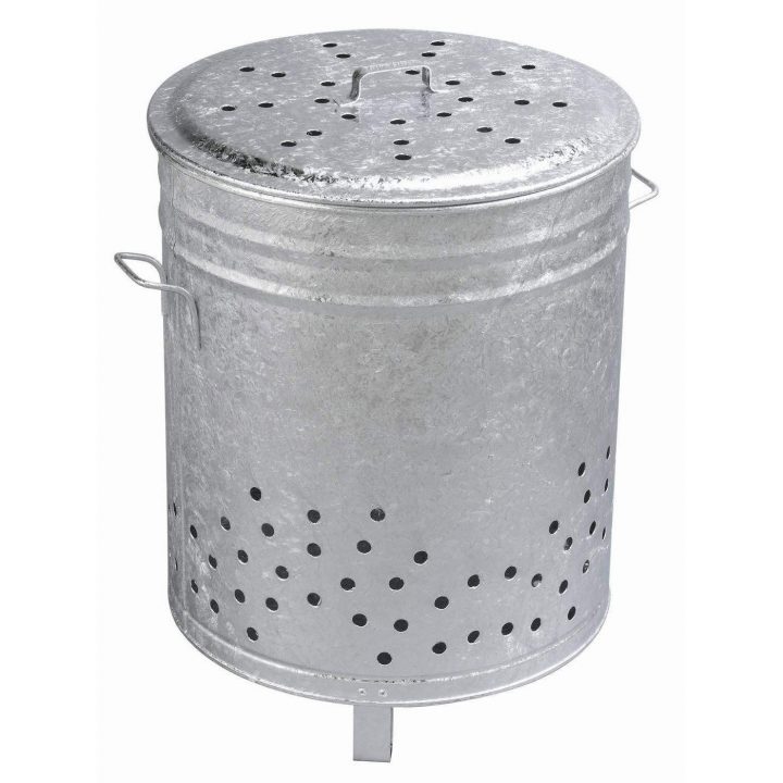 Cuve Galvanisée De Jardin 110 L | Leroy Merlin à Incinerateur De Jardin