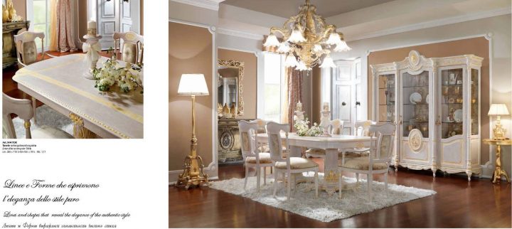 Луксозни Мебели – Трапезария Pistolesi Серия Tresor pour Meuble Italien De Luxe