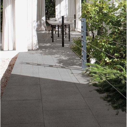 Dalle Béton, Dalle Gravilonnée | Leroy Merlin destiné Dalle Bip Airial Gris