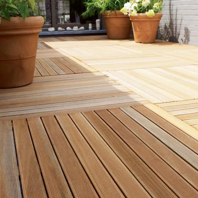 Dalle Bois 100X100 Leroy Merlin dedans Dalle Terrasse Bois 100X100