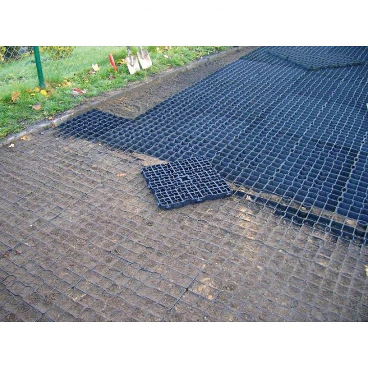 Dalle Plastique Exterieur Champlat En Pvc Blanc Mm Leroy destiné Prix Dalles Izifloor