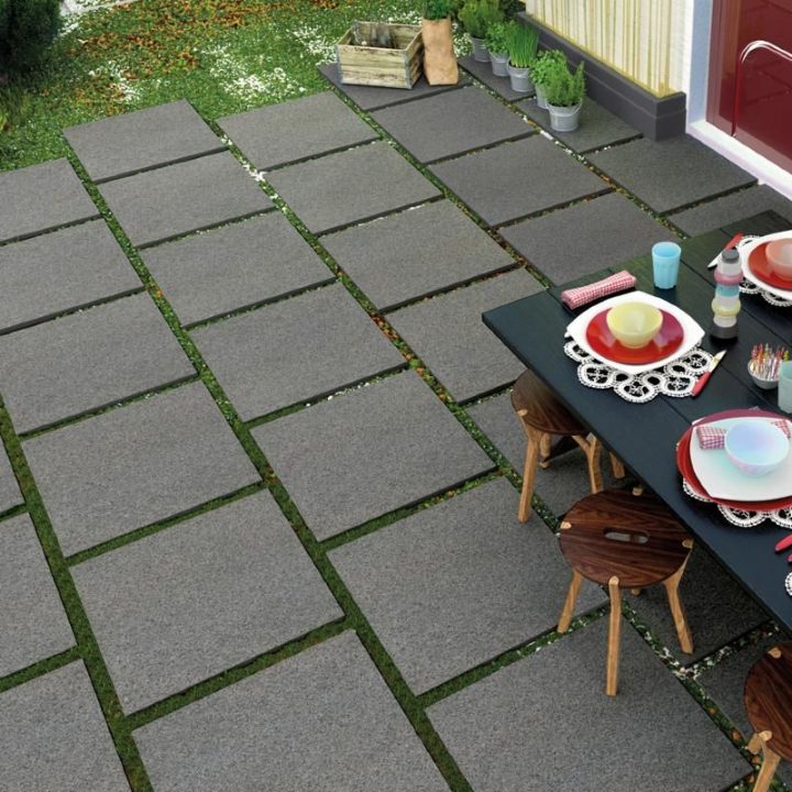 Dalle Seastone | Carrelage Extérieur 2 Cm | Gris | Effet encequiconcerne Carrelage 2 Cm