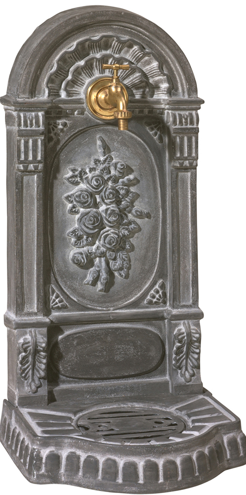 Déco Charme De L'Ancien : Fontaines Fonte D'Aluminium encequiconcerne Fontaine De Jardin En Fonte