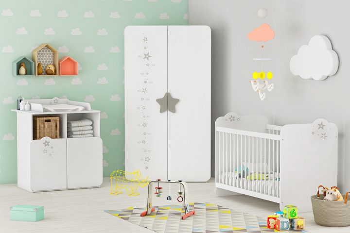 Déco De La Chambre De Bébé : 10 Aperçus D'un Lit Douillet intérieur Chambre Bébé But