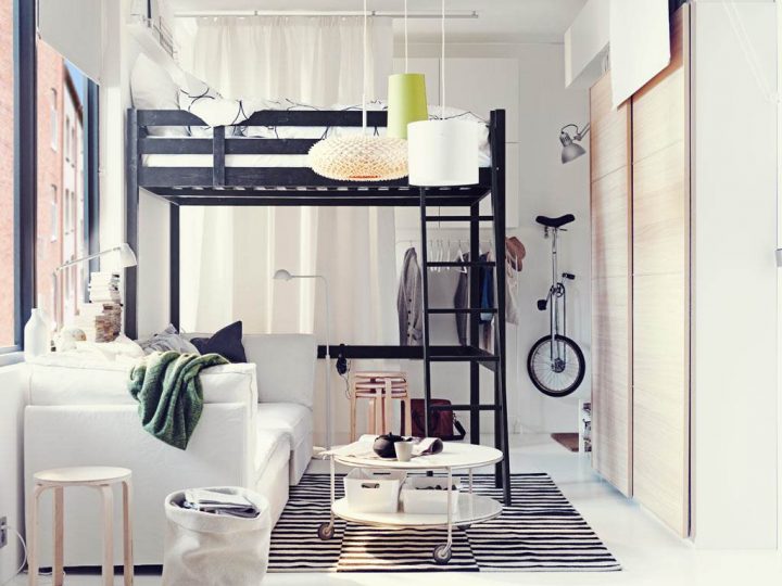 Déco Petite Chambre En 55 Idées Originales pour Aménagement Chambre 10M2