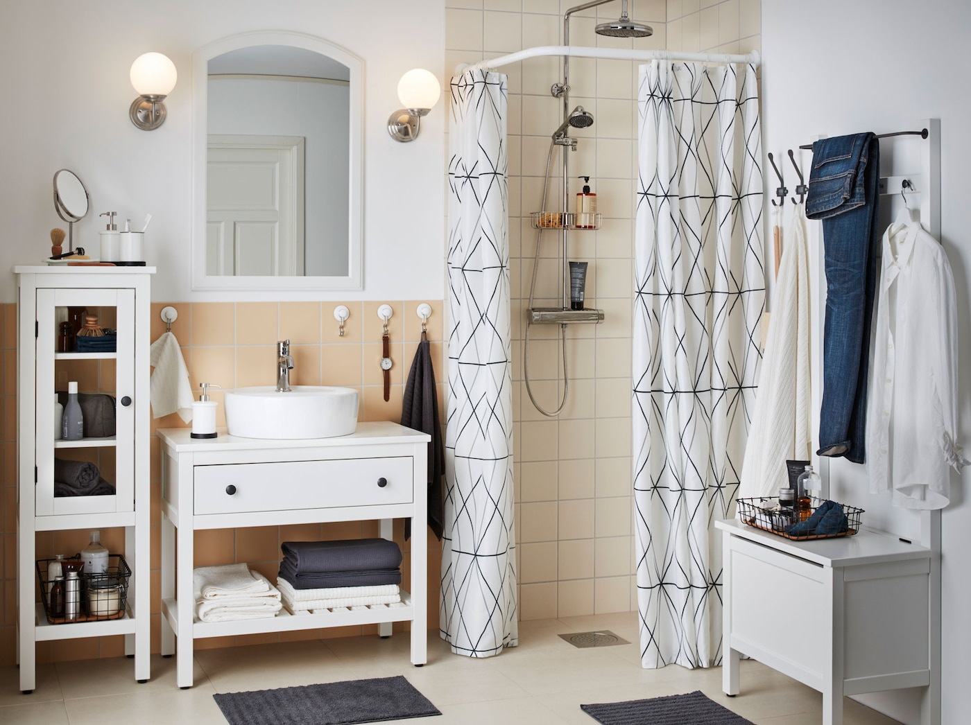 Déco Salle De Bain : Notre Galerie De Photos - Ikea à Accessoire Salle De Bain Ikea