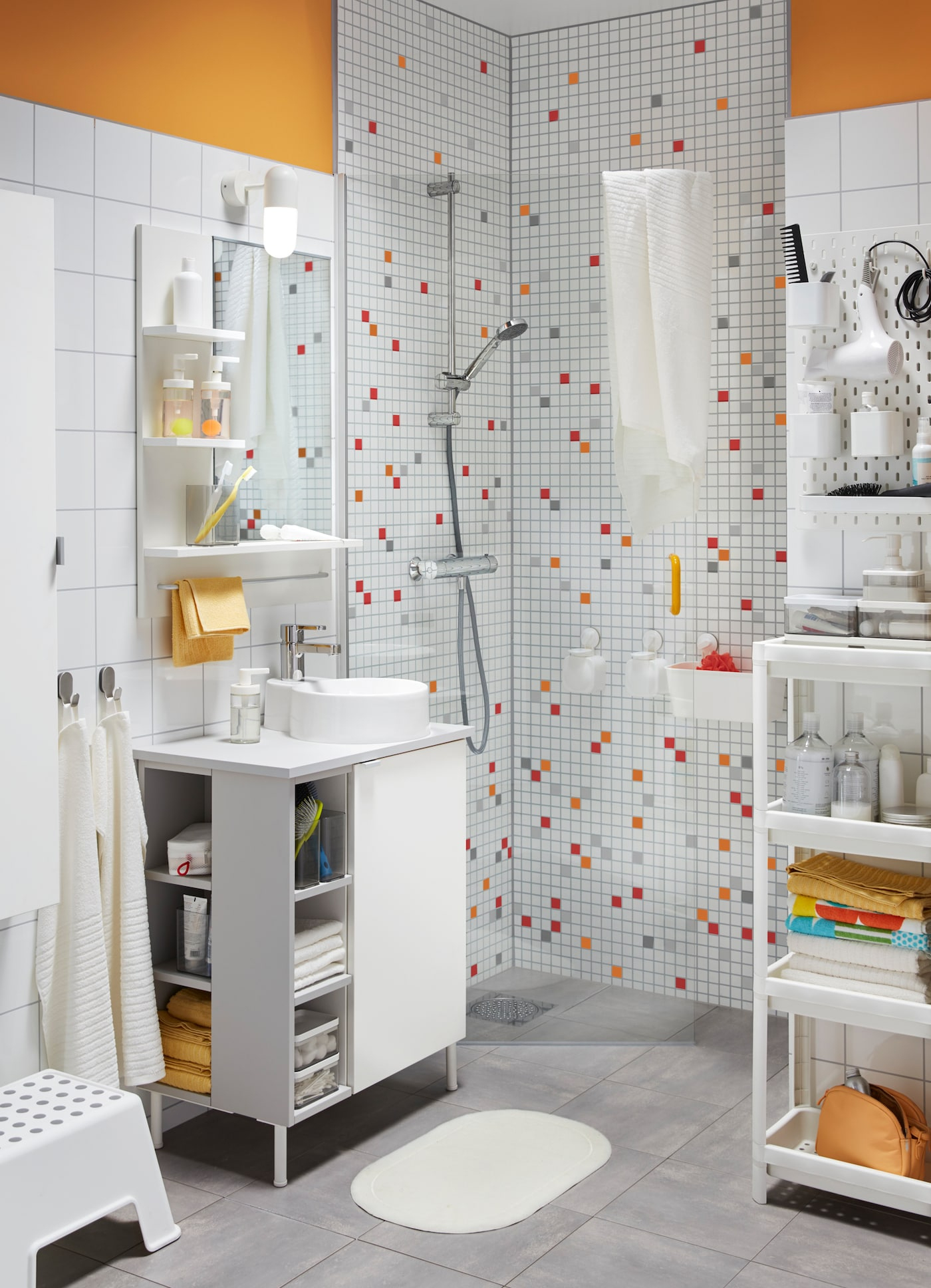 Déco Salle De Bain : Notre Galerie De Photos - Ikea encequiconcerne Accessoire Salle De Bain Ikea