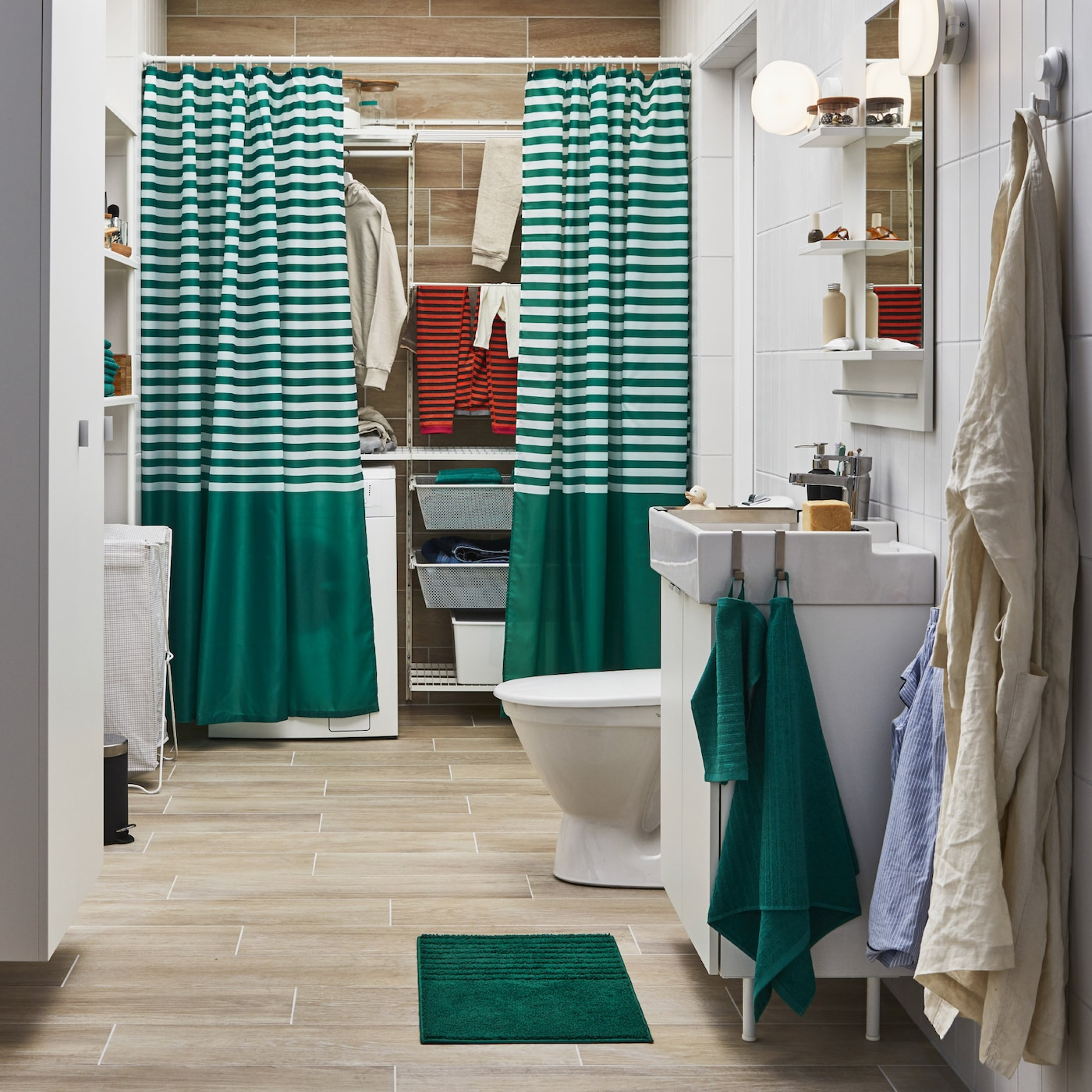 Déco Salle De Bain Notre Galerie Photo Salle De Bain - Ikea avec Pare Douche Ikea