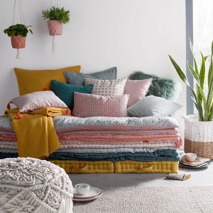 [Déco] Un Coin Cosy Pour Lire | Le Coin Lecture D'Aniouchka concernant Canapé De Sol