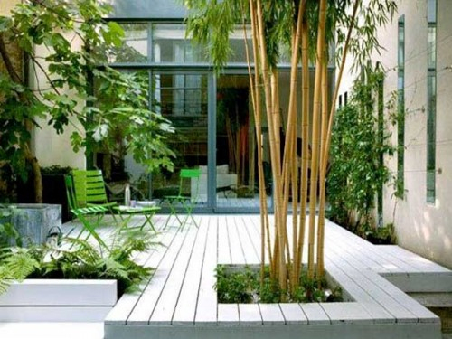 Decoration-De-Terasse-En-Bois-D-Inspiration-Jardin-Zen intérieur Déco De Jardin Zen