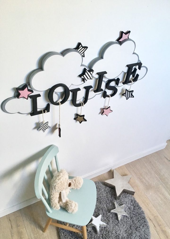 Décoration Prénom Lettre Bébé Nuage Étoile : Décoration Pour tout Decoration Nuage Chambre Bébé Décoration Prénom Lettre Bébé Nuage Étoile : Décoration Pour tout Decoration Nuage Chambre Bébé