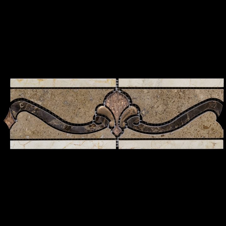 Decorative Listello (Border Accent) | Monterrey Tile Company avec Listel Travertin Decorative Listello (Border Accent) | Monterrey Tile Company avec Listel Travertin