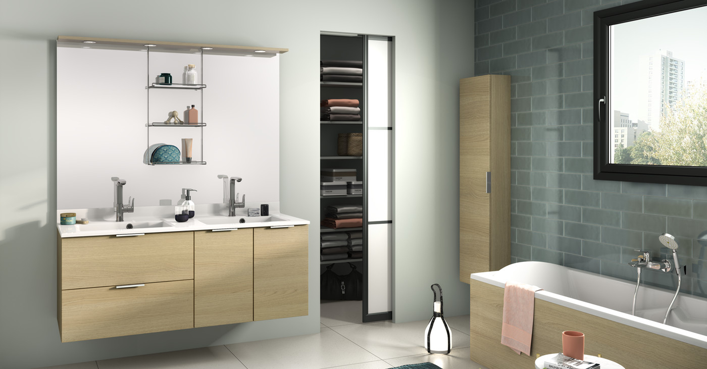 Delpha, L'art Du Meuble À La Française | Delpha avec Meuble Salle De Bain Etroit