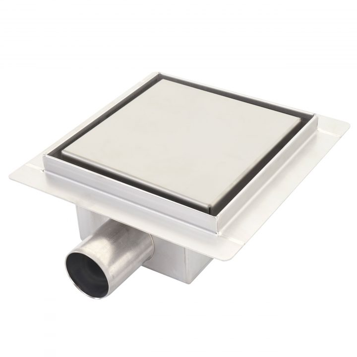 Détails Sur Drain De La Douche Hwc-D95, Siphon De Sol De Bain, Acier Inox  Syphon encequiconcerne Syphon De Douche