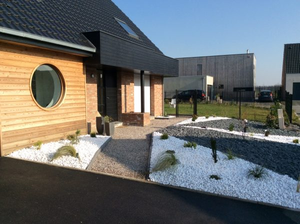 Devant De Maison Moderne Type "Minéral-Végétal" – Galaxy intérieur Terrasse Redcinha Devant De Maison Moderne Type "Minéral-Végétal" – Galaxy intérieur Terrasse Redcinha