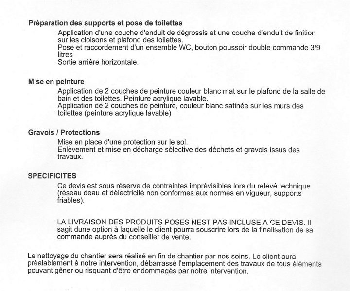Devis Salle De Bain & Wc Séparé: Vos Remarques – Communauté pour Devis Salle De Bain Leroy Merlin Devis Salle De Bain & Wc Séparé: Vos Remarques – Communauté pour Devis Salle De Bain Leroy Merlin