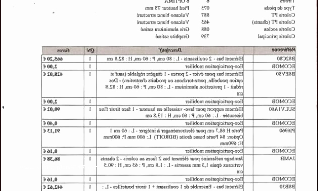 Devis Travaux Leroy Merlin Facture Vierge Pdf Download concernant Devis En Ligne Leroy Merlin