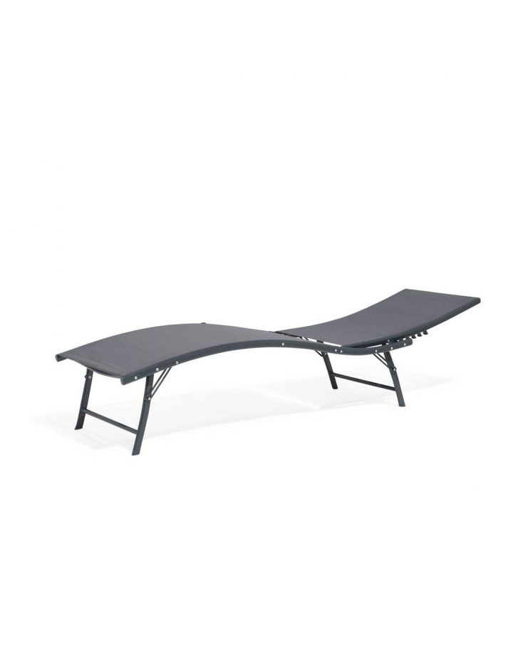 Diffusion Bain De Soleil Bahia Pliant 5 Positions Gris concernant Chaise Longue Bahia Gifi