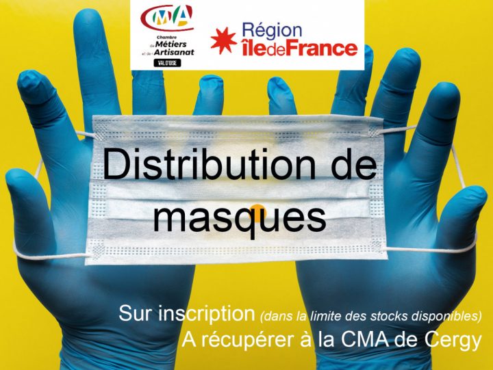 Distribution De Masques Aux Artisans – Covid-19 avec Chambre Des Métiers Du Val D Oise