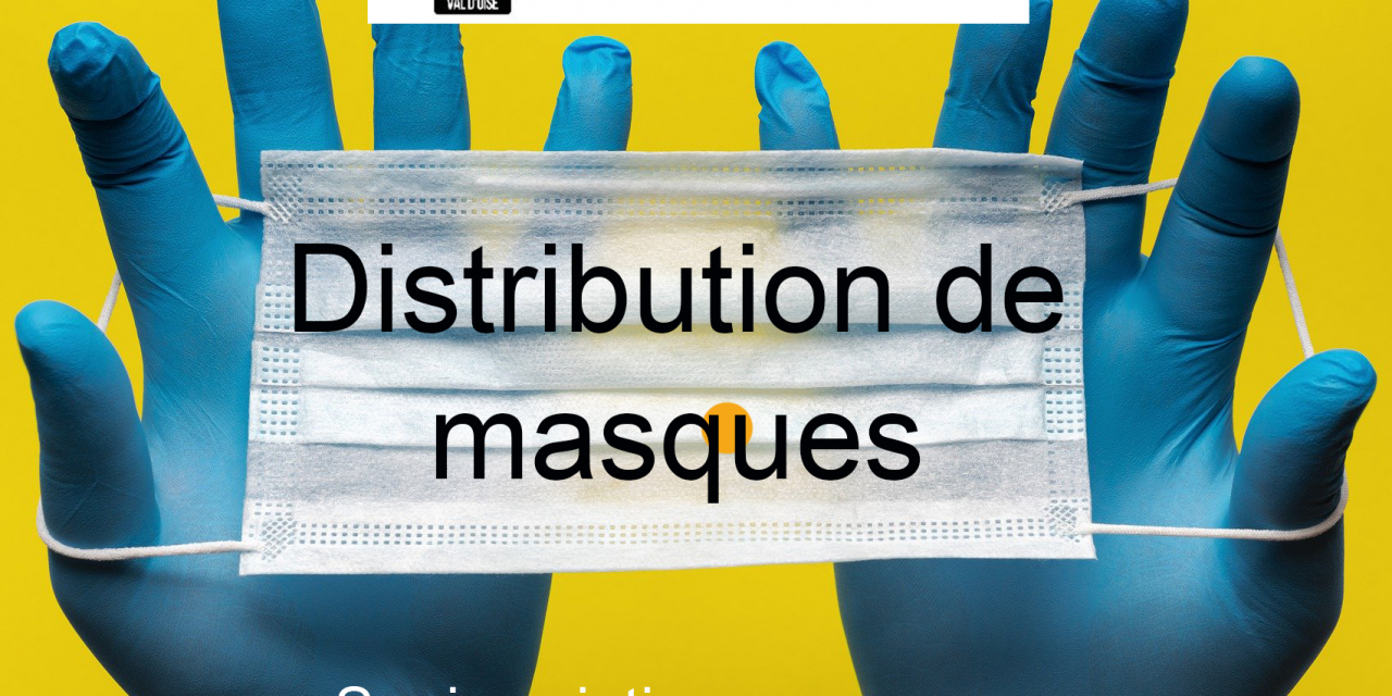 Distribution De Masques Aux Artisans Covid19 dedans