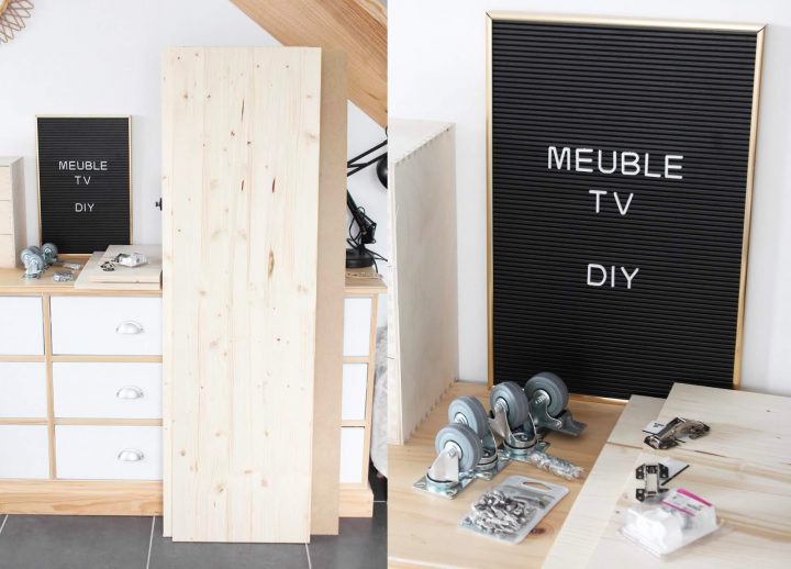 Diy – Meuble Tv – Leroy Merlin | Lola Etcétéra encequiconcerne Poignée De Meuble Leroy Merlin