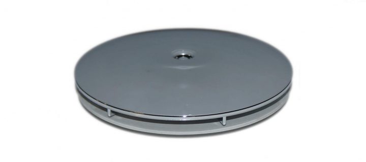 Dôme Abs Chromé Pour Bonde De Douche Extra-Plate destiné Bonde De Douche Extra Plate