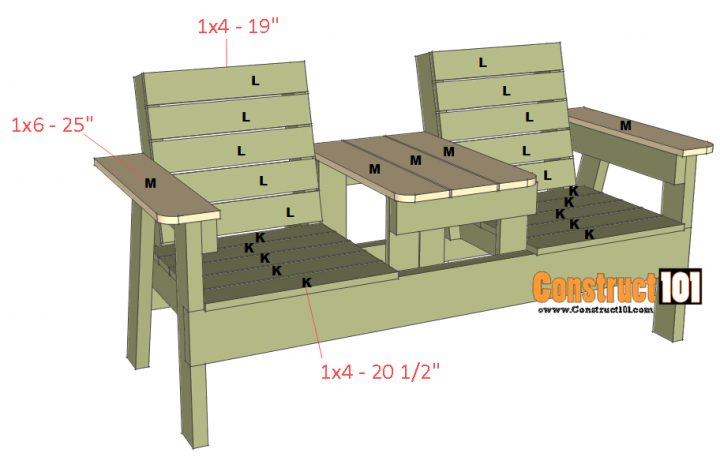 Double Chair Bench Plans – Step-By-Step Plans | Plans De avec Plan Meuble Palette Pdf Double Chair Bench Plans – Step-By-Step Plans | Plans De avec Plan Meuble Palette Pdf