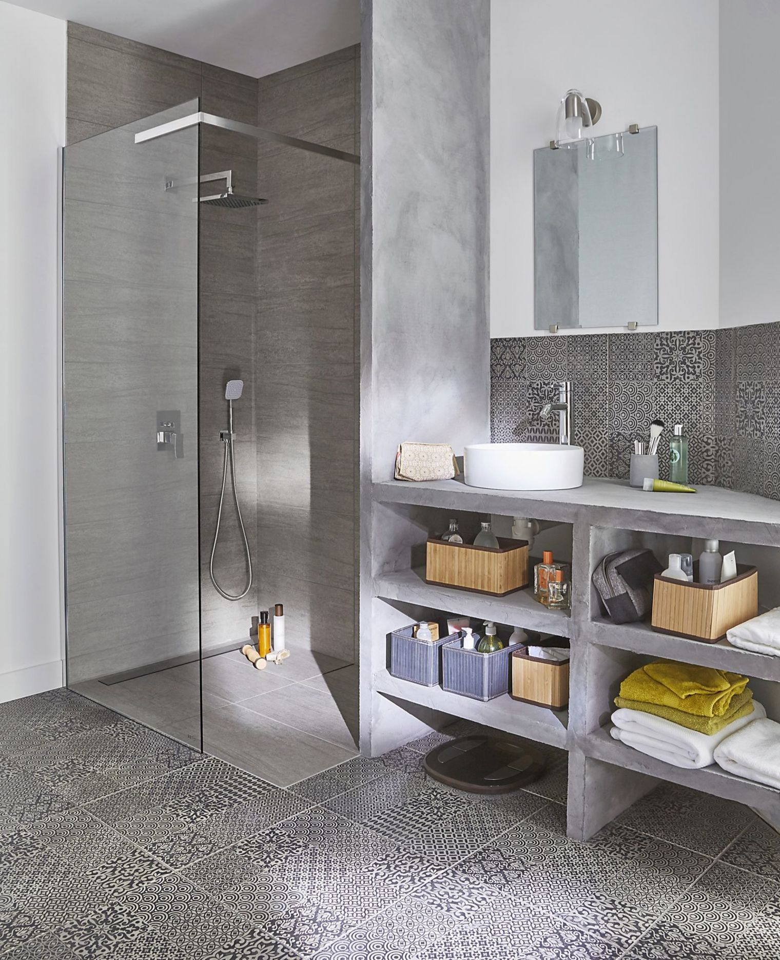 Douche À L'italienne : 12 Modèles Tendance | Douche destiné Douche À L Italienne Castorama