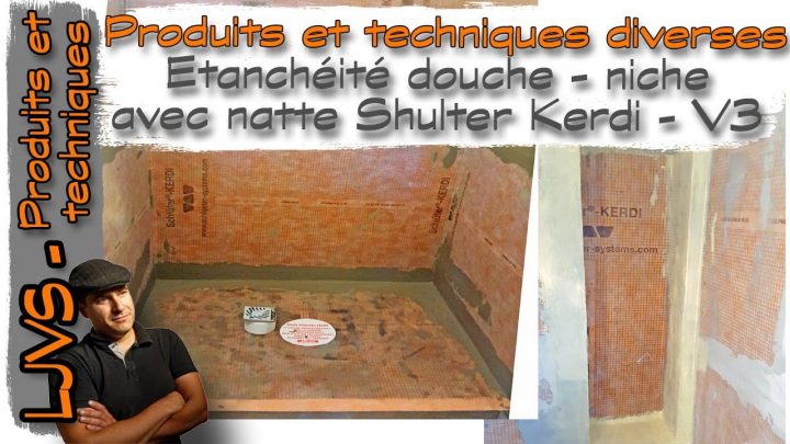 Douche À L'italienne -Étanchéité Compléte Shluter Kerdi encequiconcerne Étanchéité Douche À L Italienne